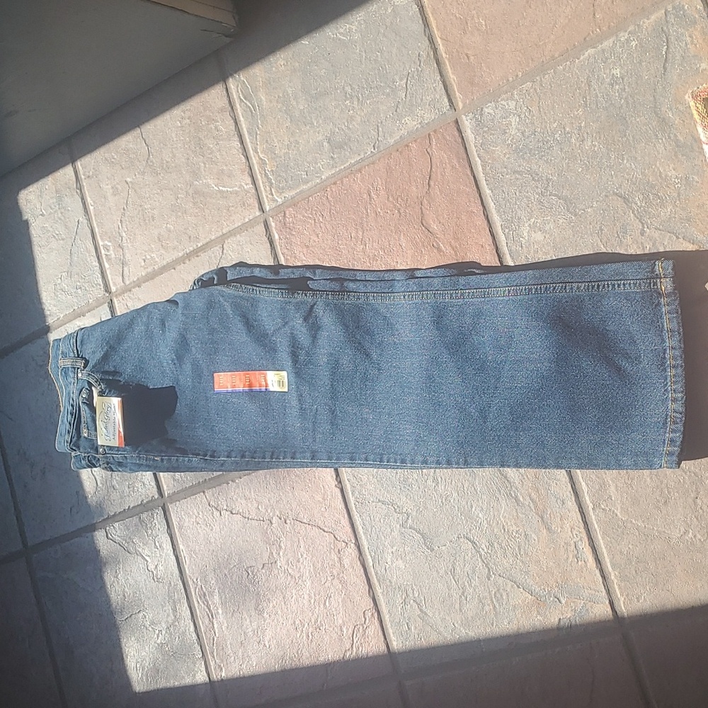 New with tags! Faded Glory Boys 14 Husky denim blue jeans relaxed fit